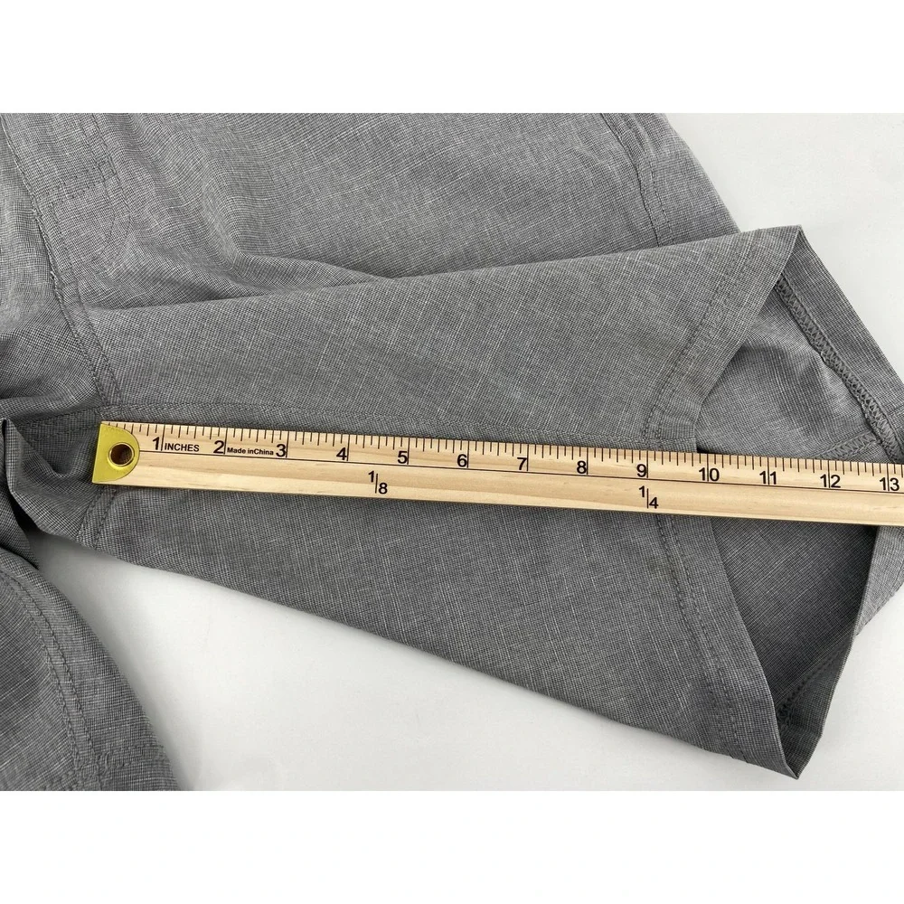 Linksoul Shorts Mens 34 Gray Performance‎ Golf Chino Stretch Casual Light 10